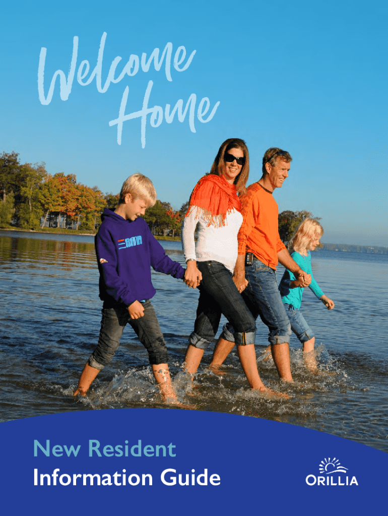 Fillable Online New Resident Information Guide Fax Email Print - pdfFiller