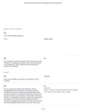 Fillable Online Page 1: Submission form Page 2 Fax Email Print - pdfFiller