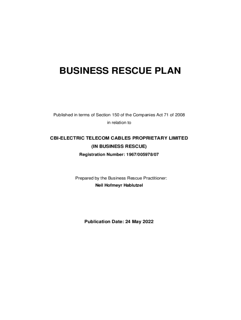 Fillable Online Published in terms of Section 150 of the Companies Act