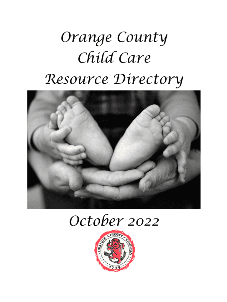 Fillable Online Orange County Office on Youth to offer childcare for