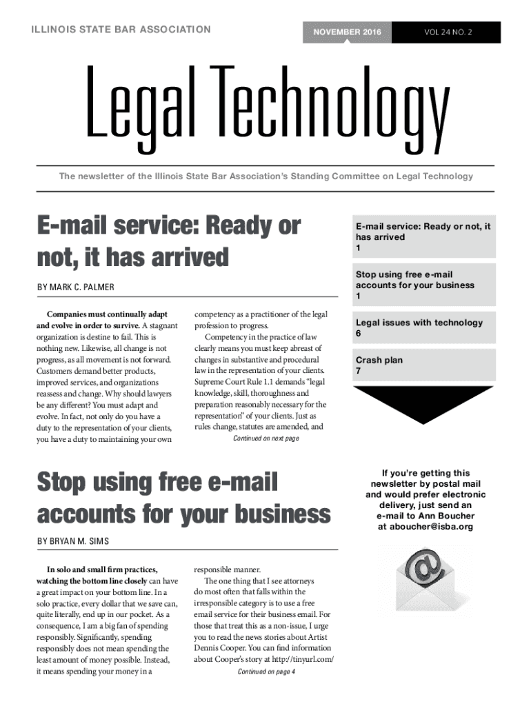 Fillable Online Illinois state bar association Fax Email Print pdfFiller