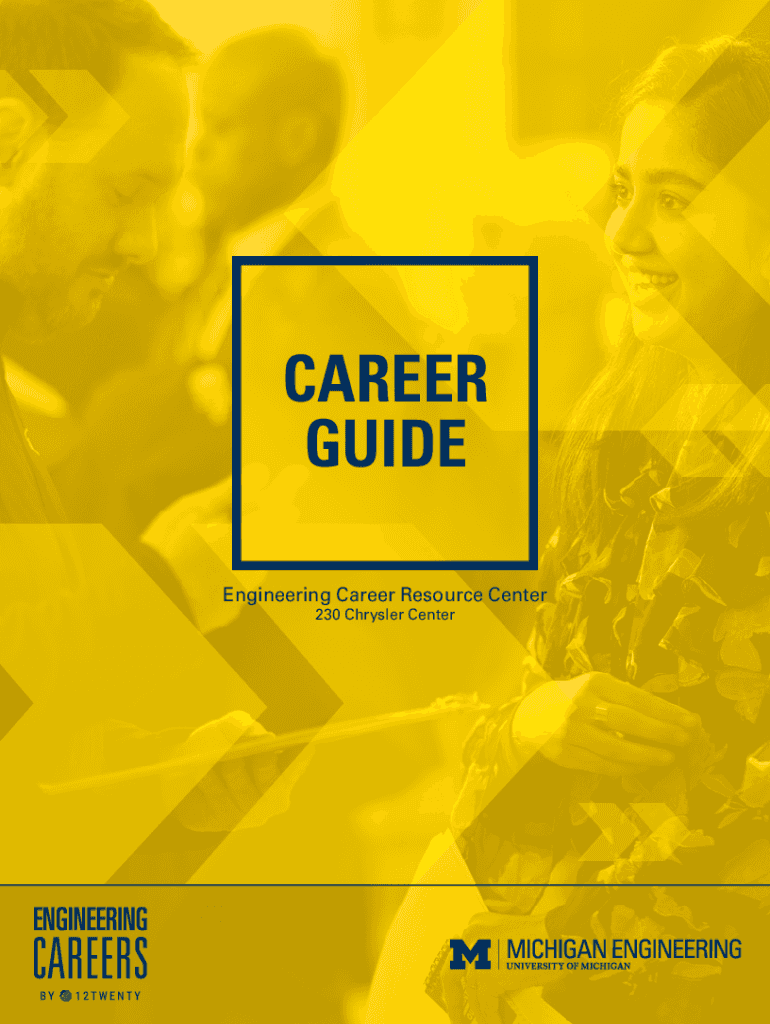 Fillable Online career engin umich Career Resources for M.S. and Ph.D