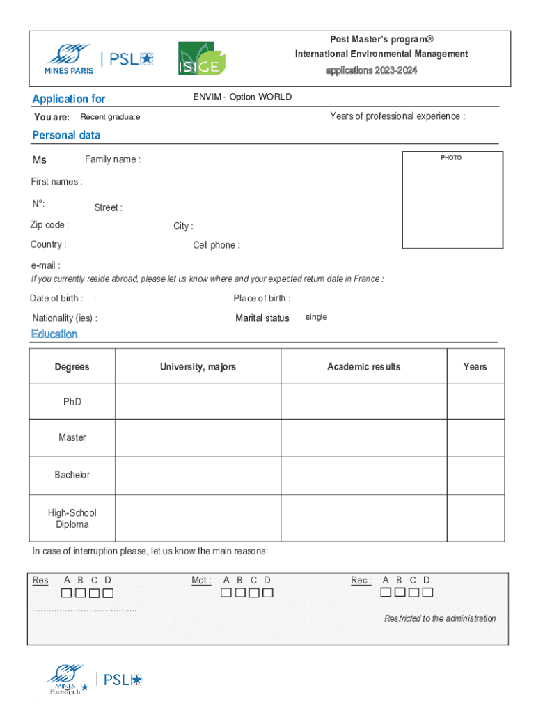 Form preview