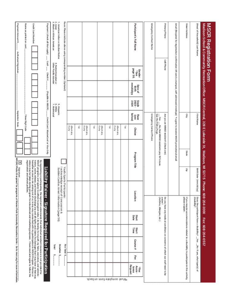 Form preview