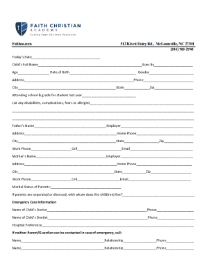 Form preview
