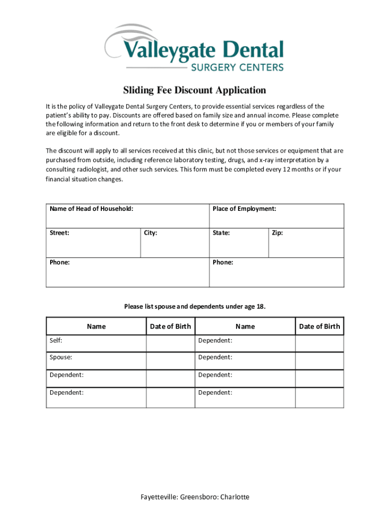Fillable Online Comments from Valleygate Dental Surgery Centers Fax