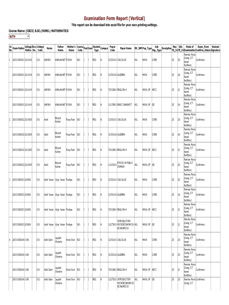 Form preview