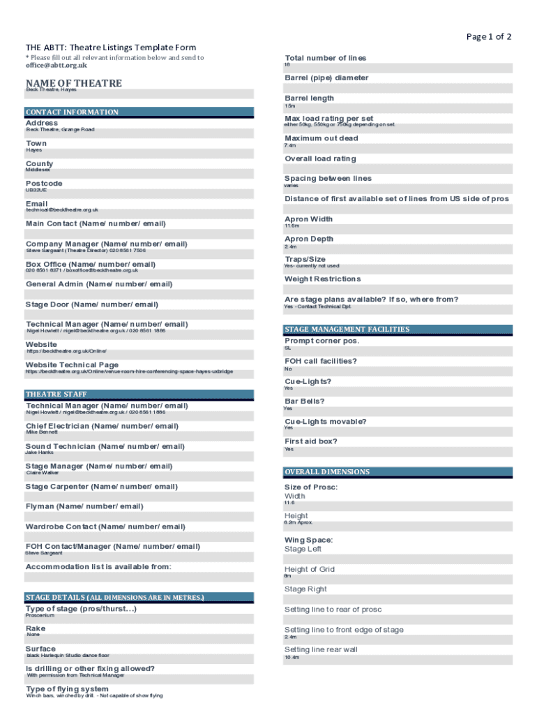 Form preview