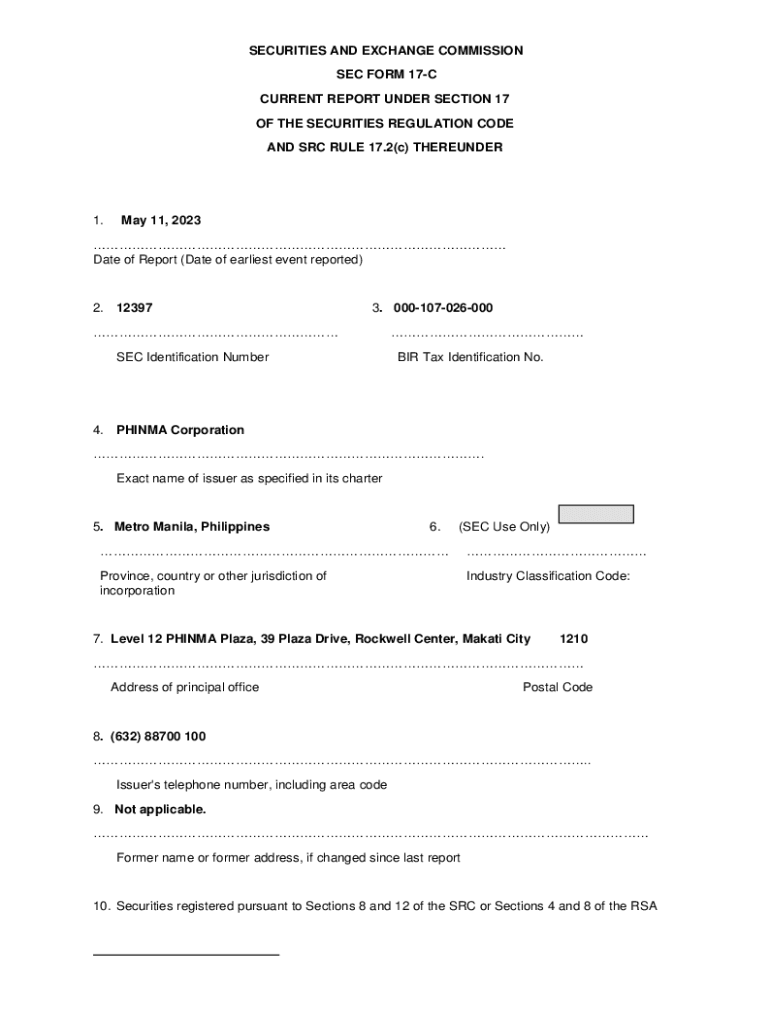 Fillable Online Level 12 PHINMA Plaza, 39 Plaza Drive, Rockwell Center