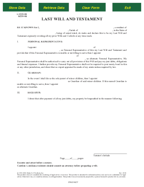 Fillable Online louisiana-last-will-and-testament-form.docx Fax Email ...