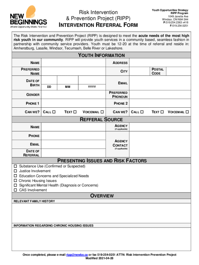 Form preview