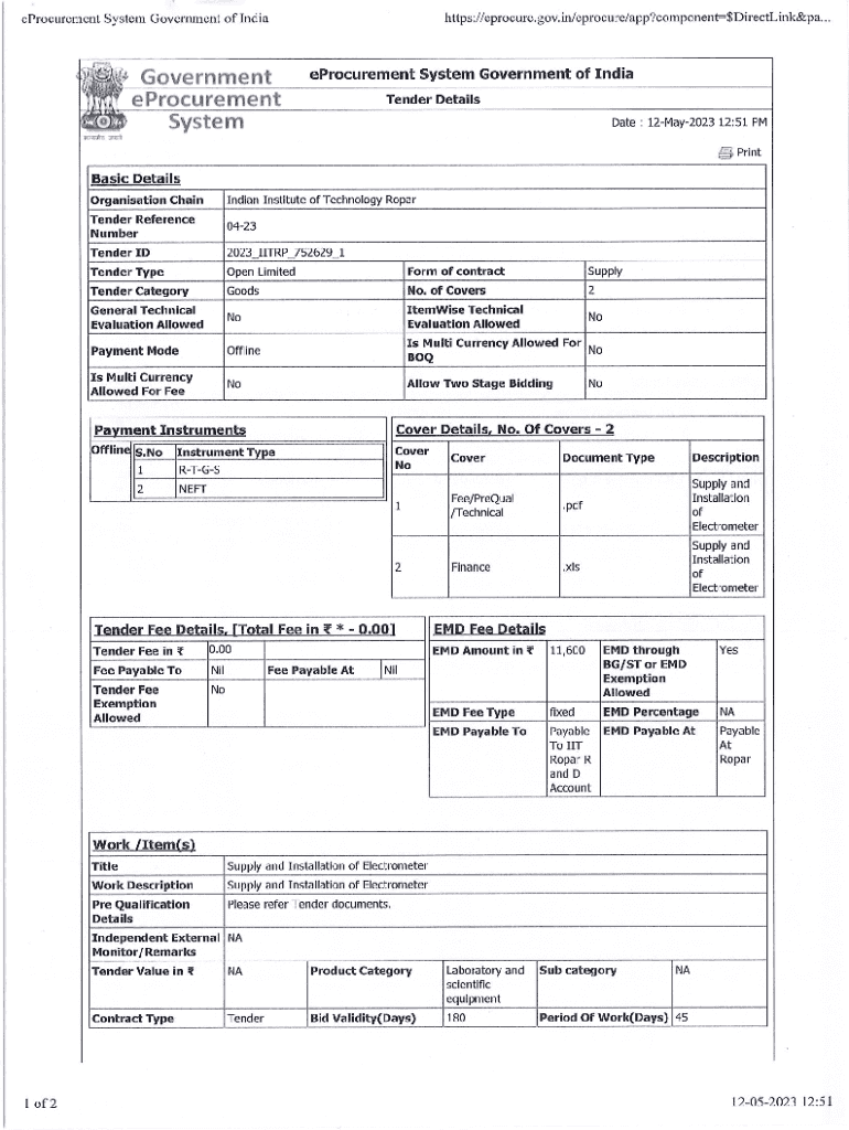 Form preview