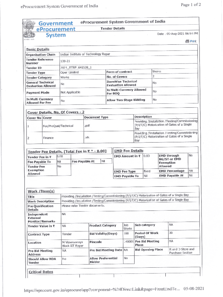 Form preview