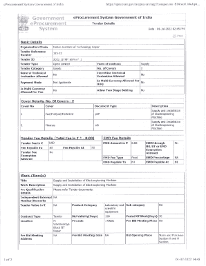 Form preview