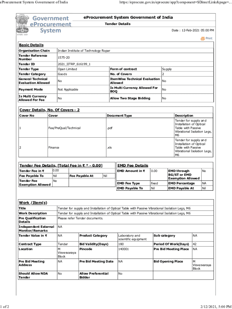 Form preview