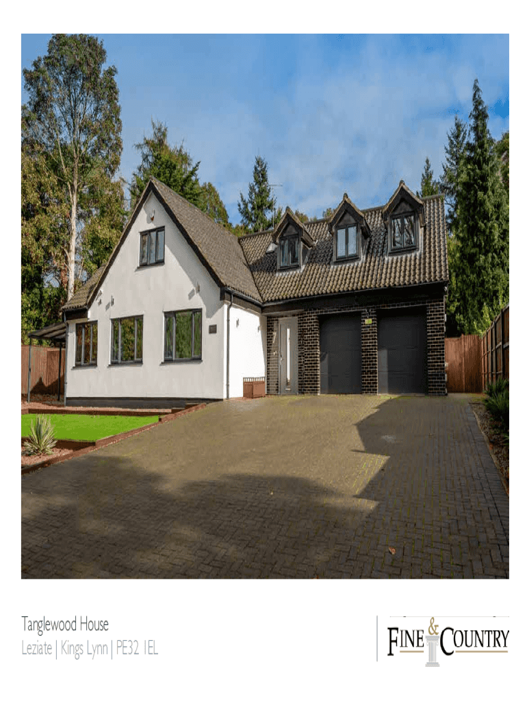 Fillable Online House For Sale, Holt House Lane, Leziate, King's Lynn