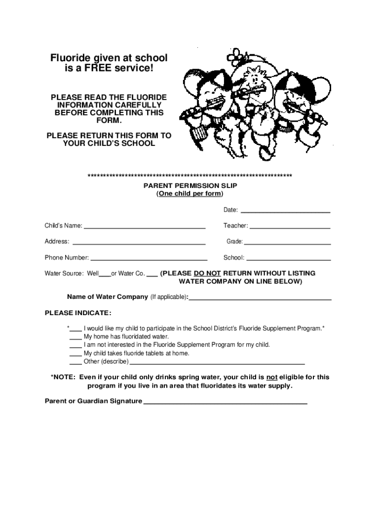 Fillable Online Dental School fluoride varnish programme form Fax