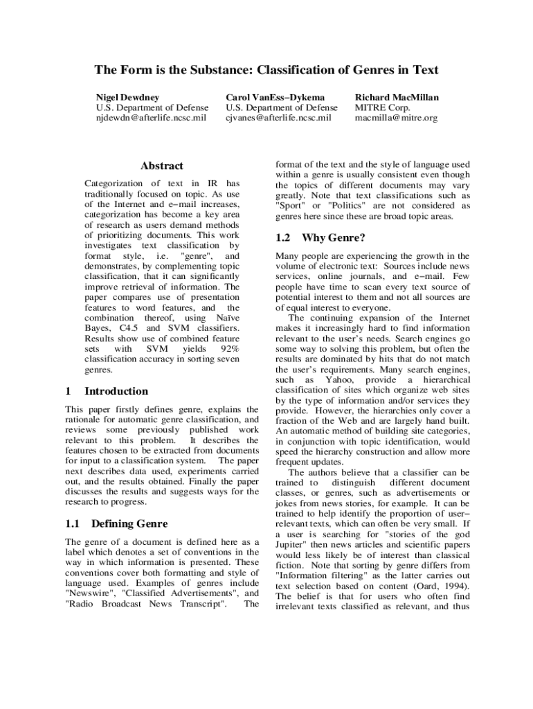 Form preview