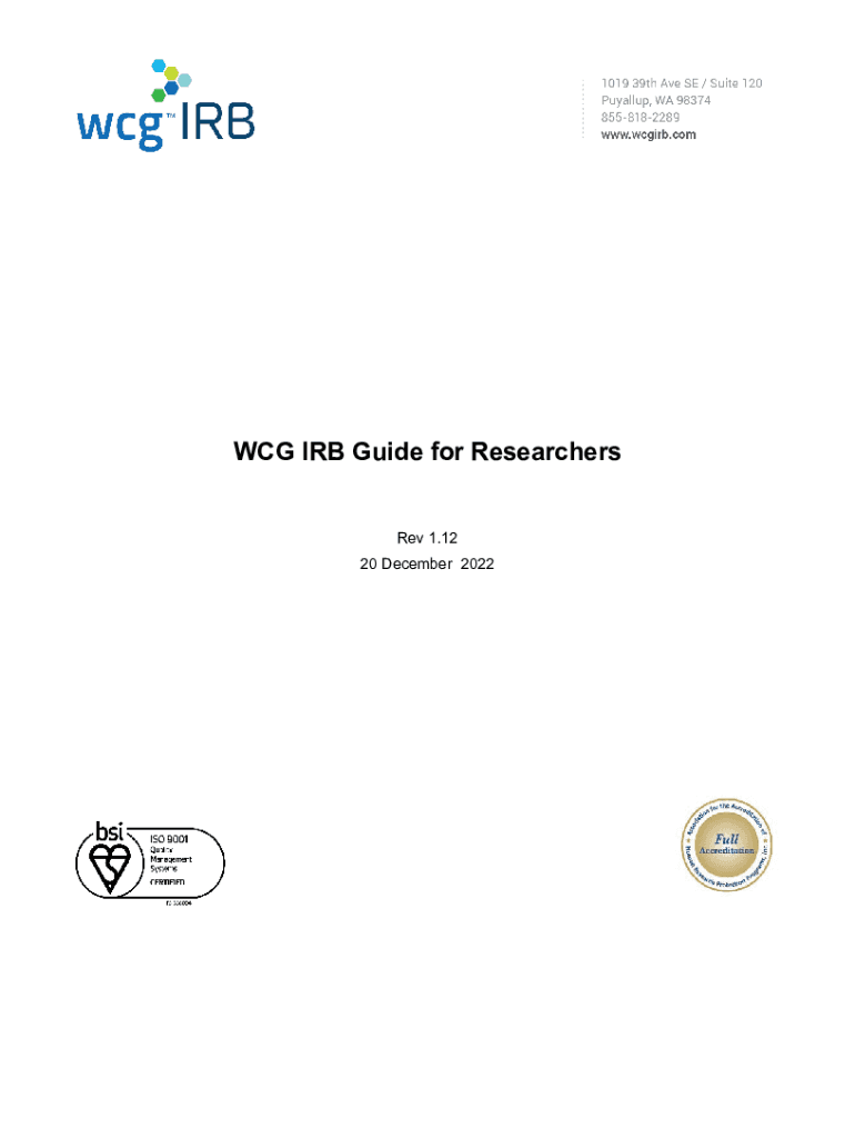 Fillable Online What documentation needs to be submitted to the IRB