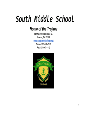 About Our School - South Middle School