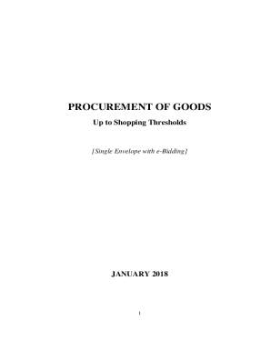 under shopping procedures