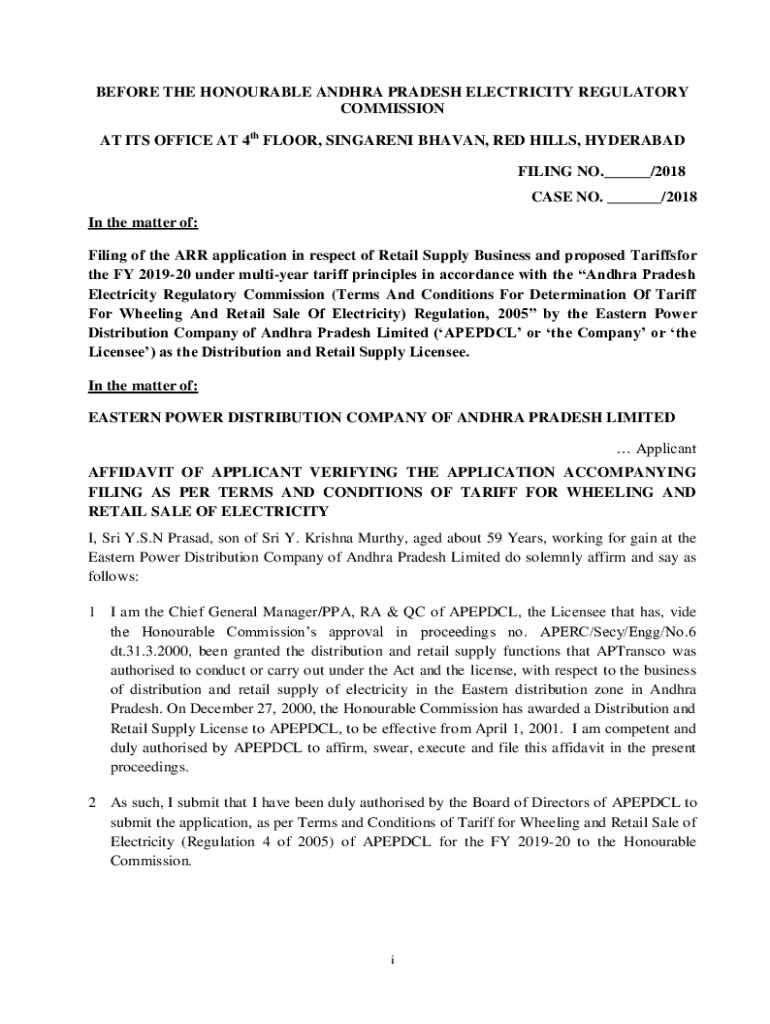 Fillable Online SOUTHERN POWER DISTRIBUTION COMPANY OF A.P Fax
