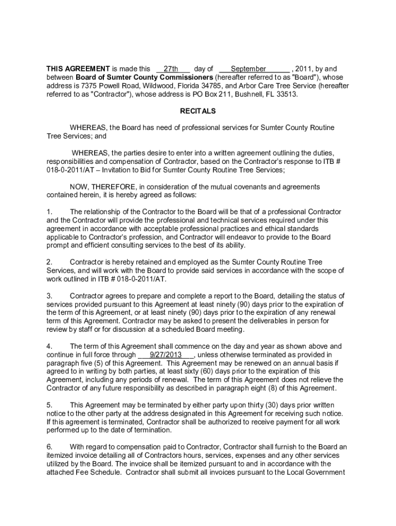 Fillable Online THIS AGREEMENT is made this 27th day of Fax Email Fillable Online THIS AGREEMENT is made this 27th day of Fax Email