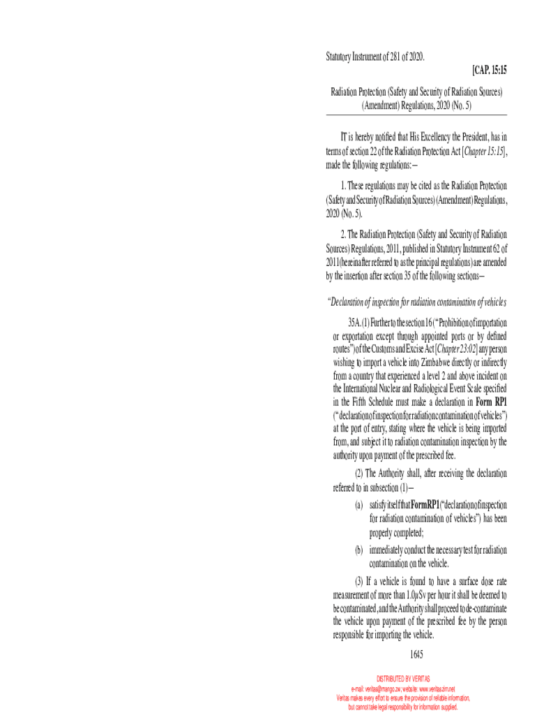 Fillable Online Radiation Safety and Security Act BELIZE Fax Email