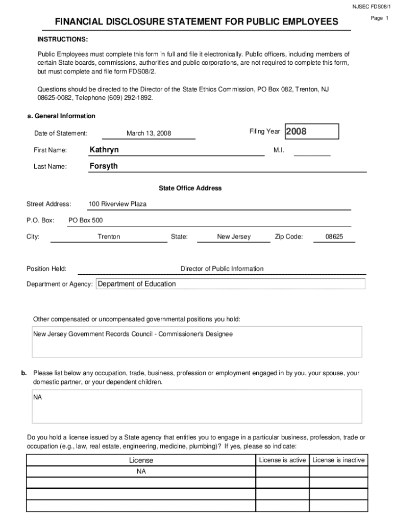 Form preview
