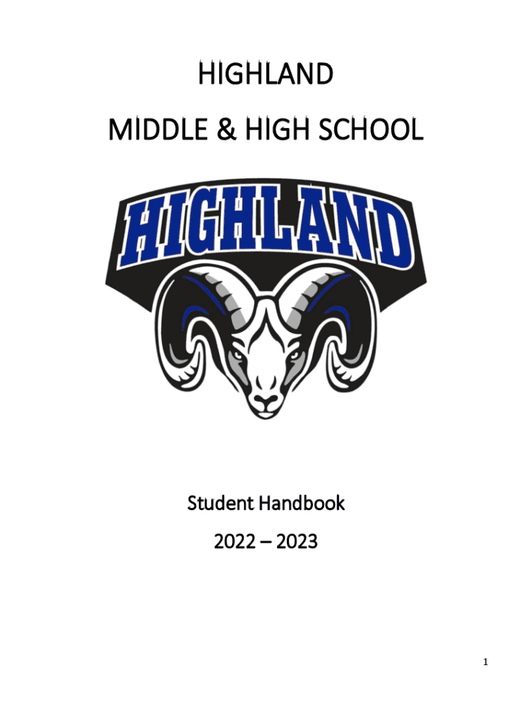Fillable Online Highland Middle School Home Spokane Fax Email Print