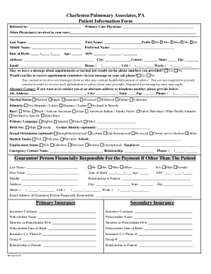 Palmetto Pulmonary Physicians Of Charleston Pa