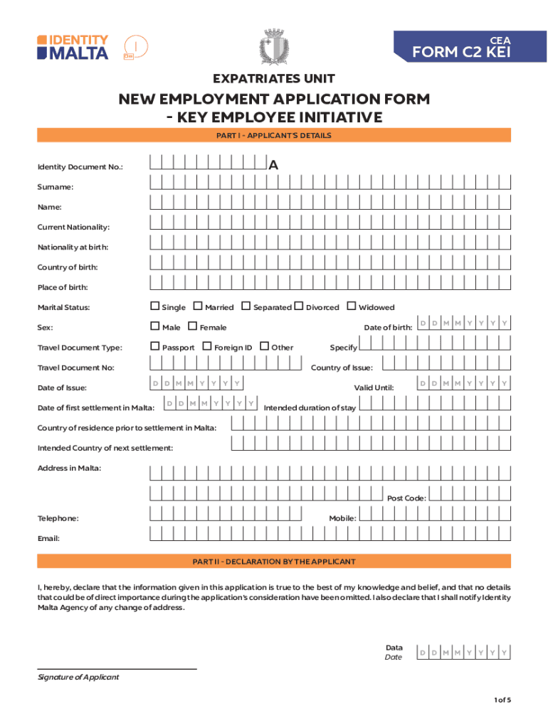 Fillable Online Malta Work Permit Application Form Fill Online fillable-online-malta-work-permit-application-form-fill-online