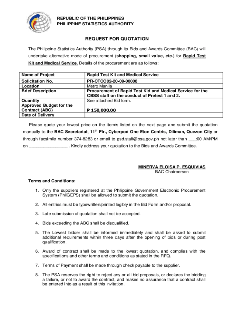 Fillable Online ) for Rapid Test Fax Email Print - pdfFiller