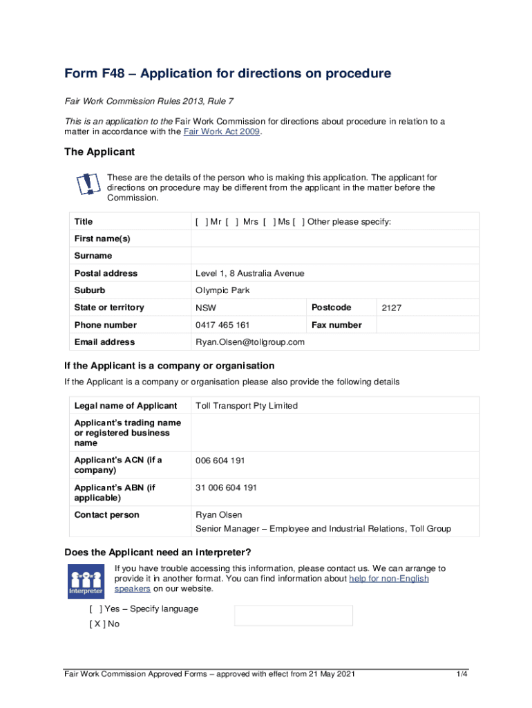 Form preview