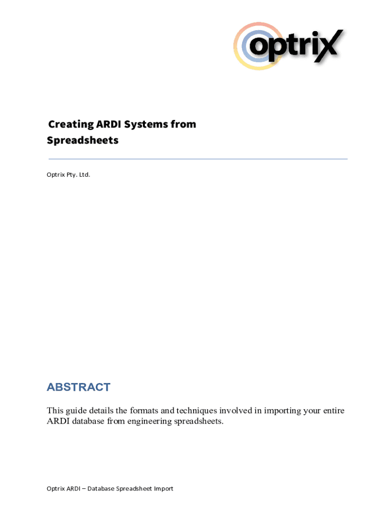 Fillable Online Automate Yardi reports in Excel with Spreadsheet Server