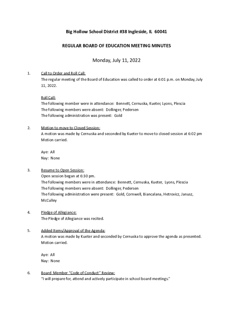 Fillable Online District Detail for Big Hollow SD 38 Fax Email Print