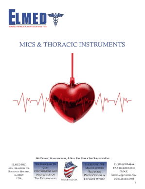 MICS &amp; THORACIC INSTRUMENTS