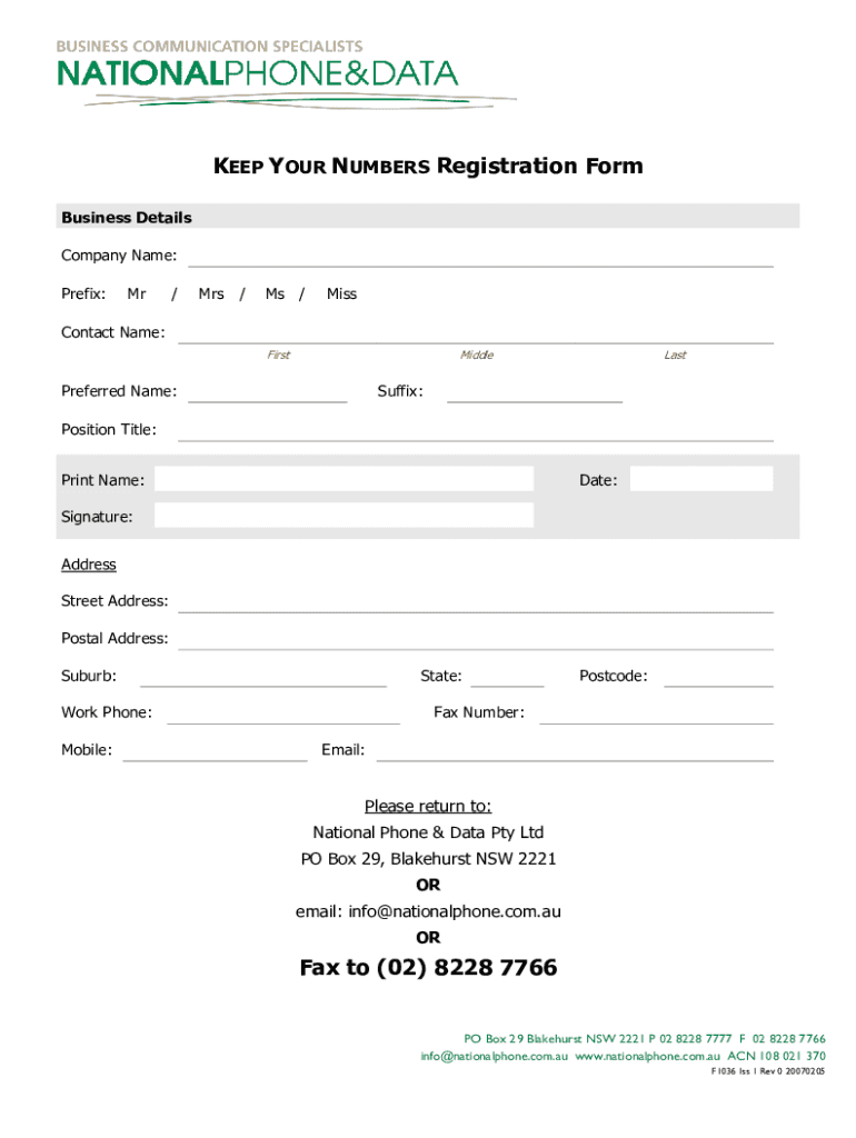 Form preview