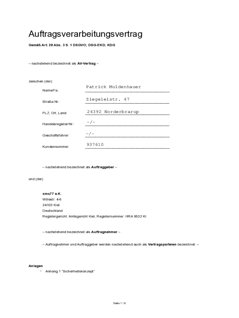 Form preview