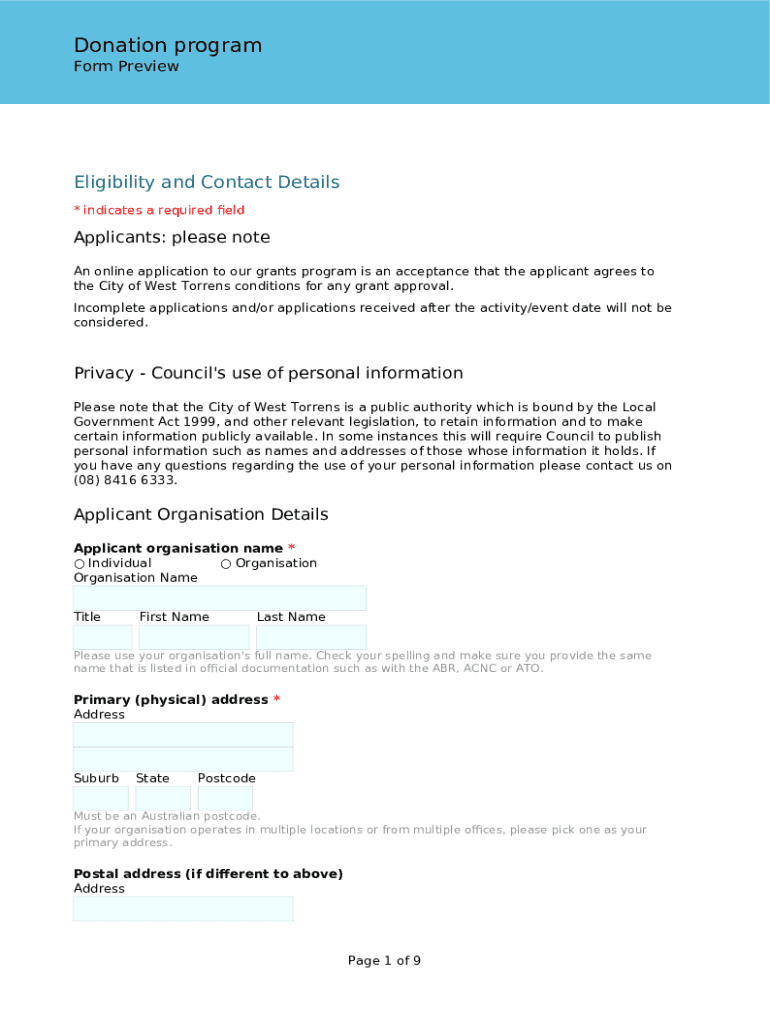 Form preview