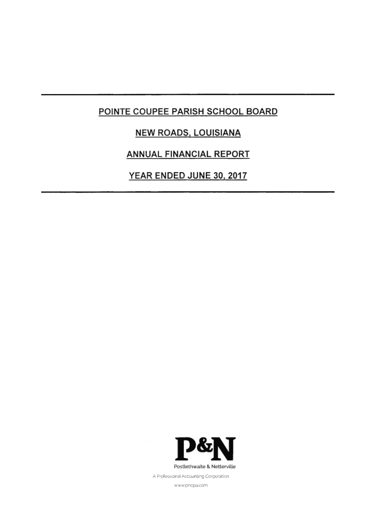 Fillable Online pointe coupee parish school board new roads, louisiana