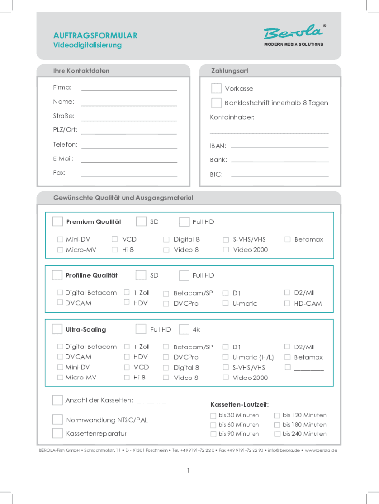 Form preview