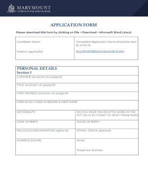 Form preview