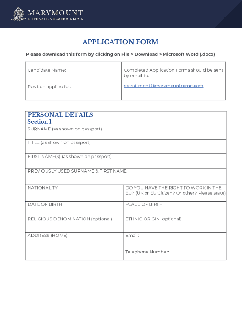 Form preview