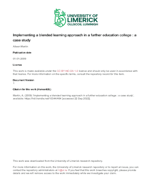 (PDF) Blended Learning in Higher Education: A Study of Its ...