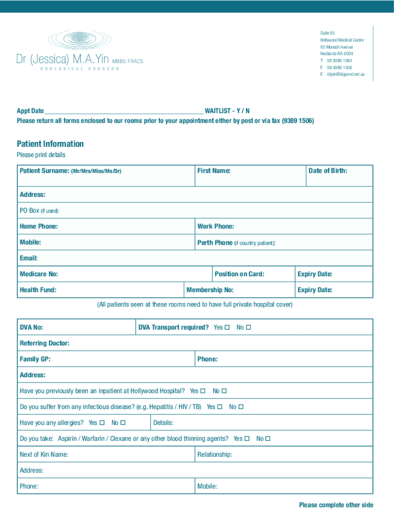 Form preview