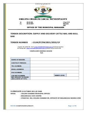 Technical ServicesCollins Chabane Local Municipality