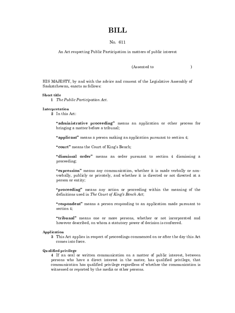 Fillable Online How a Bill a Law in New Brunswick Fax Email