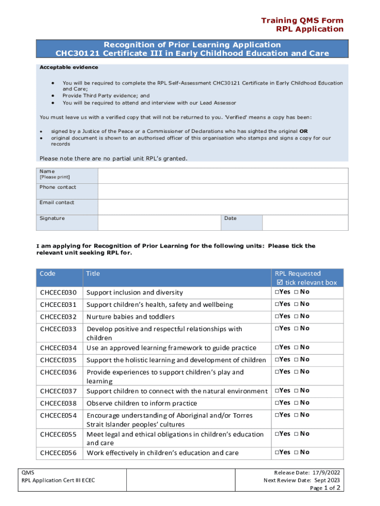 Form preview