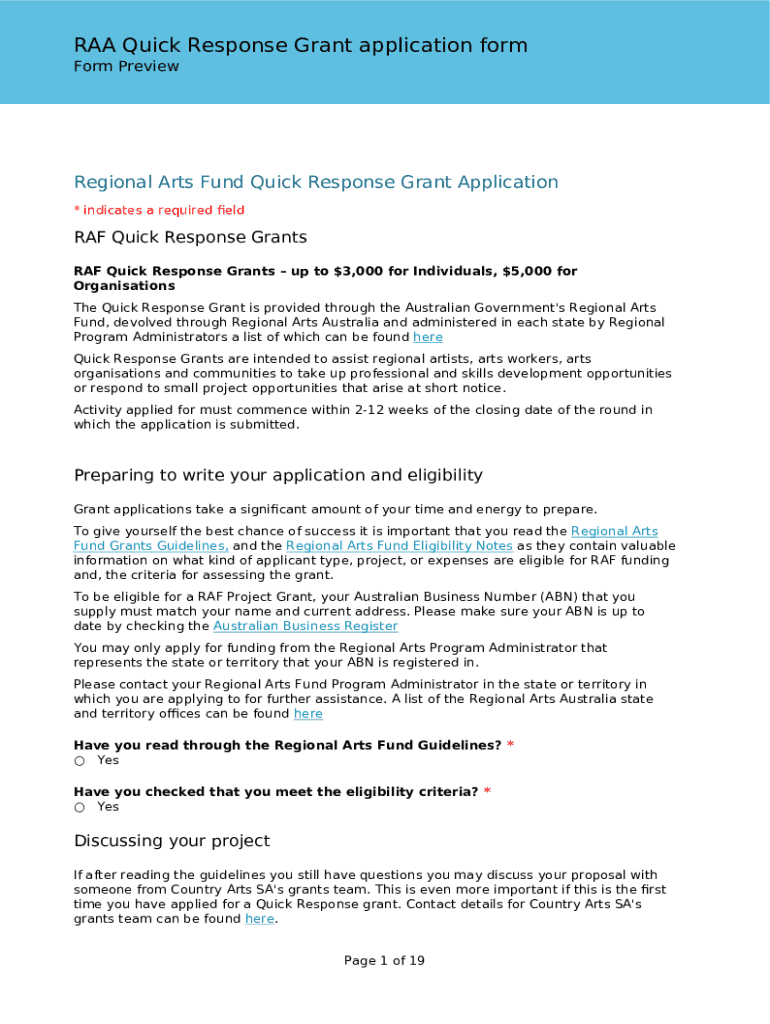 Form preview
